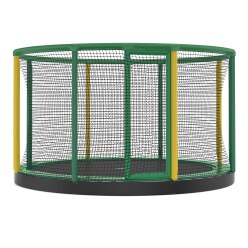 Akrobat "Gallus Inground" Trampoline 305 cm diameter, Grey/black